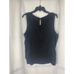 Apt 9 Women's Sleeveless Black Basic Blouse Size XL